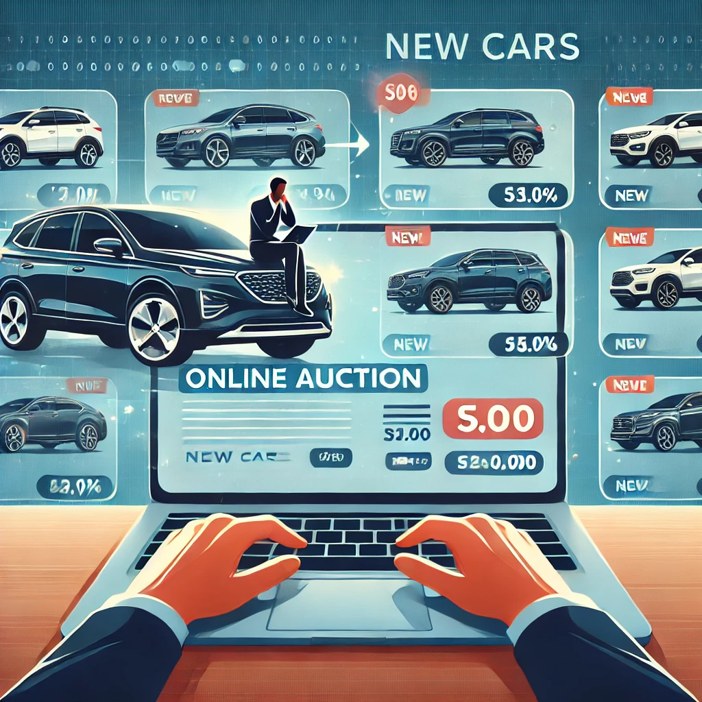 Plataforma Online: Leilões como Opção para Comprar Carro Novo